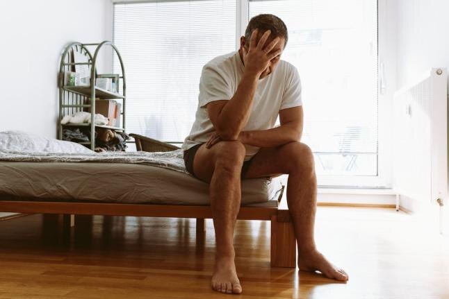 Anatomie der Prostata und Entzündungsbereiche