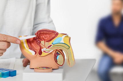 Anatomie der Prostata und männliche Gesundheit